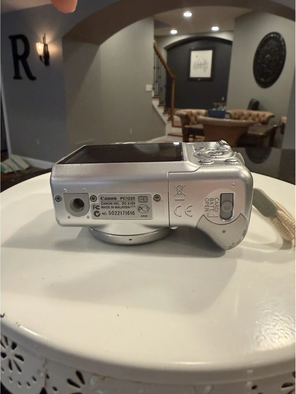 Canon Powersot A570 IS 4X Zoom Lens Working Condition